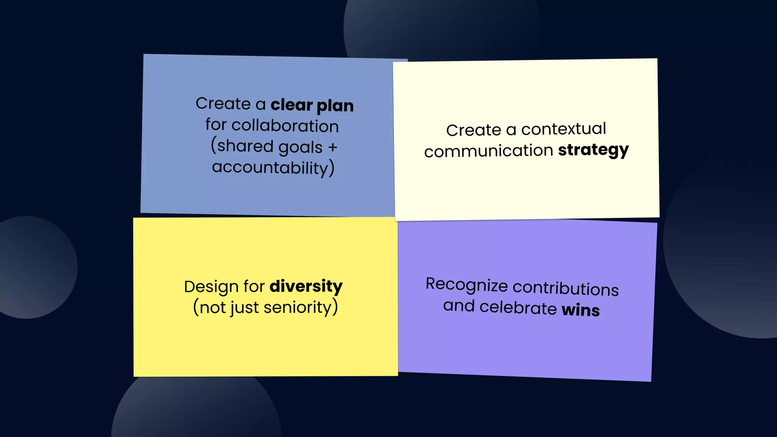 Best practices that make collaboration stick