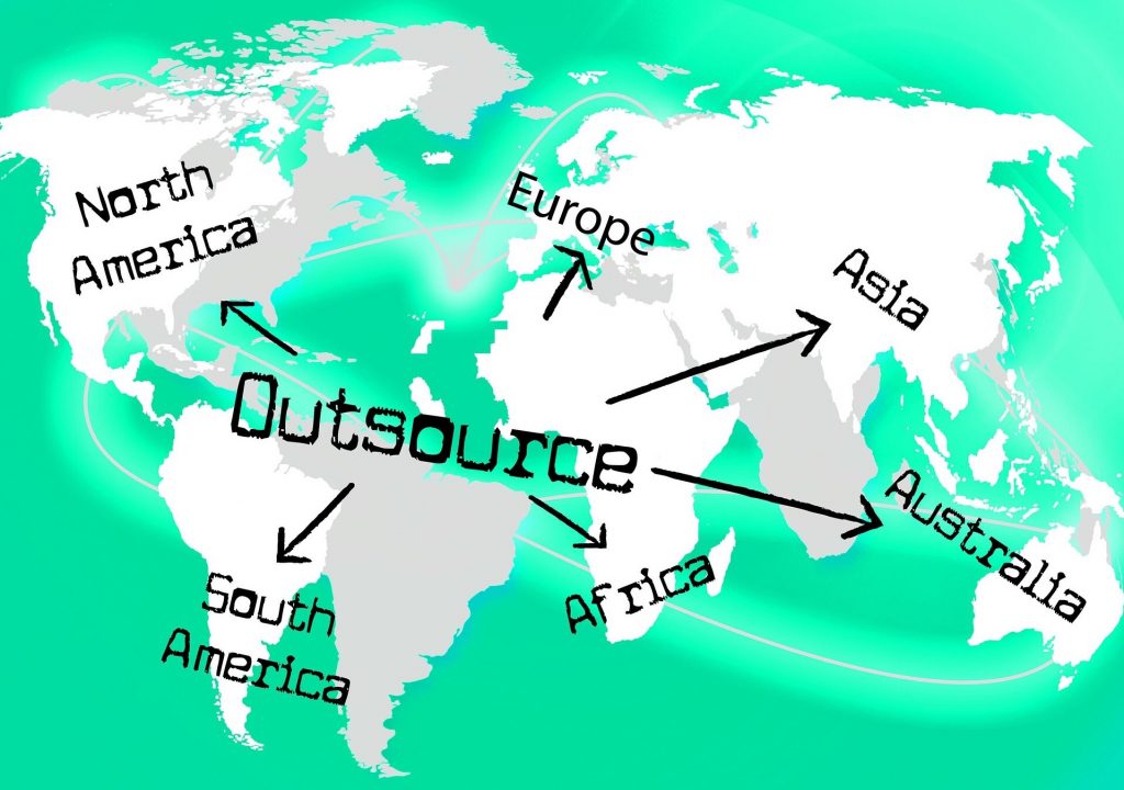 IT Outsourcing by Continent