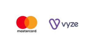 Vyze and mastedcard logos