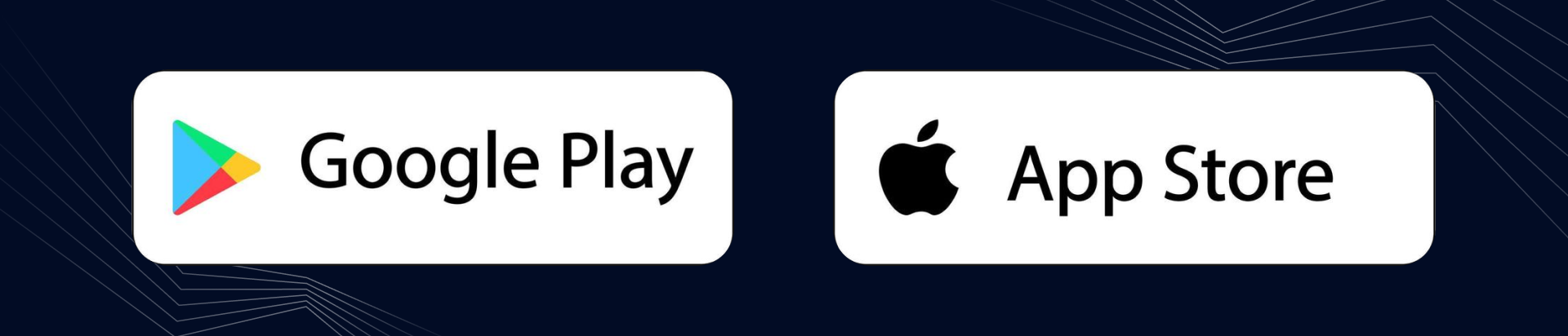 app store and google play logo