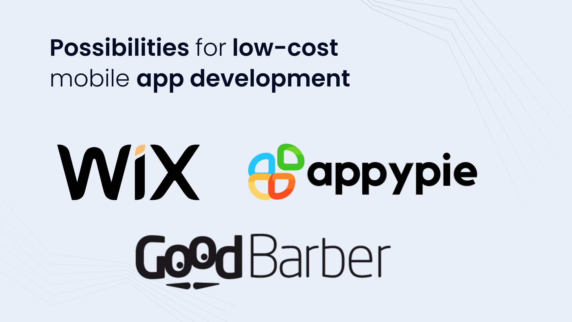 low-cost app development