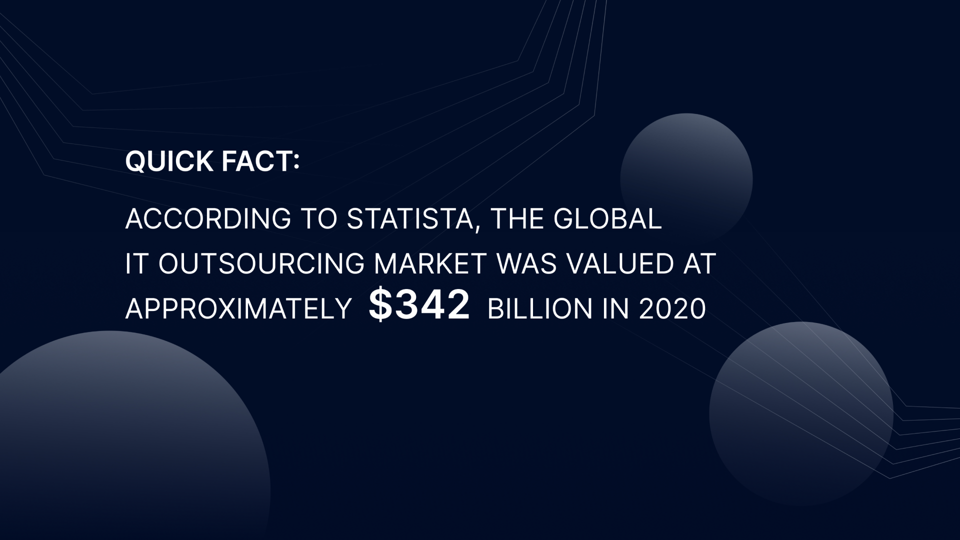 global IT outsourcing market 