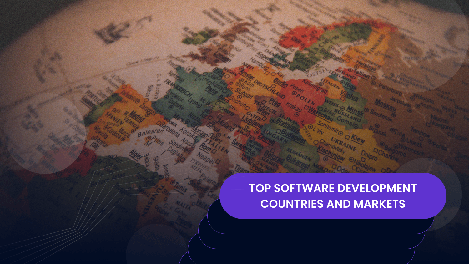 Top software development countries and markets