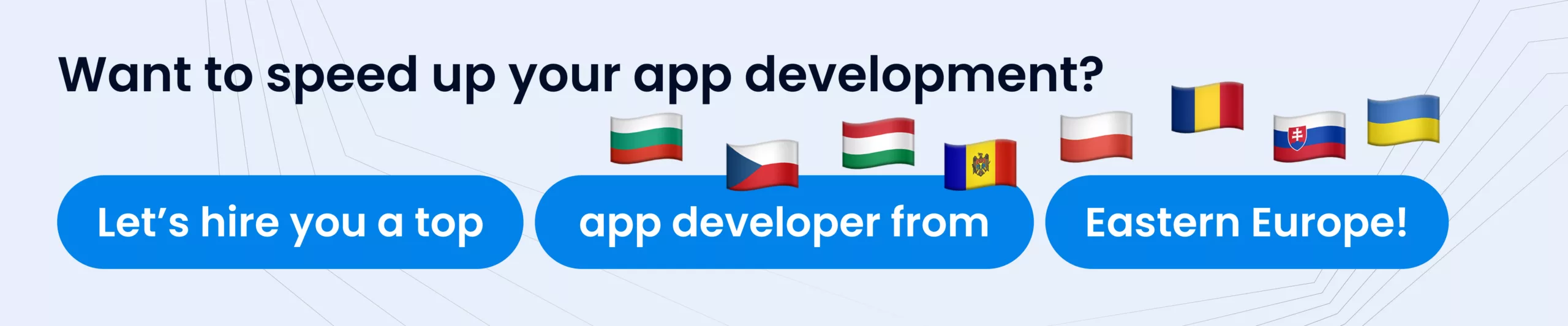 hire app developer in Eastern Europe
