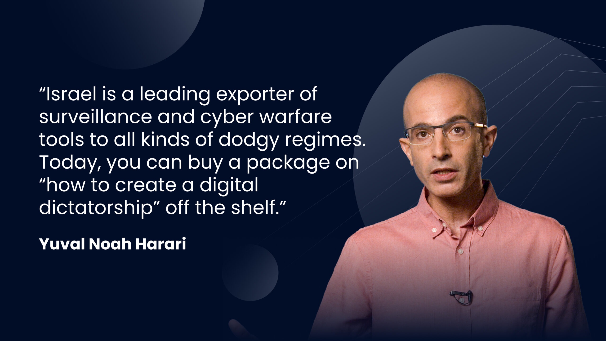 Yuval Noah Harari on geopolitics