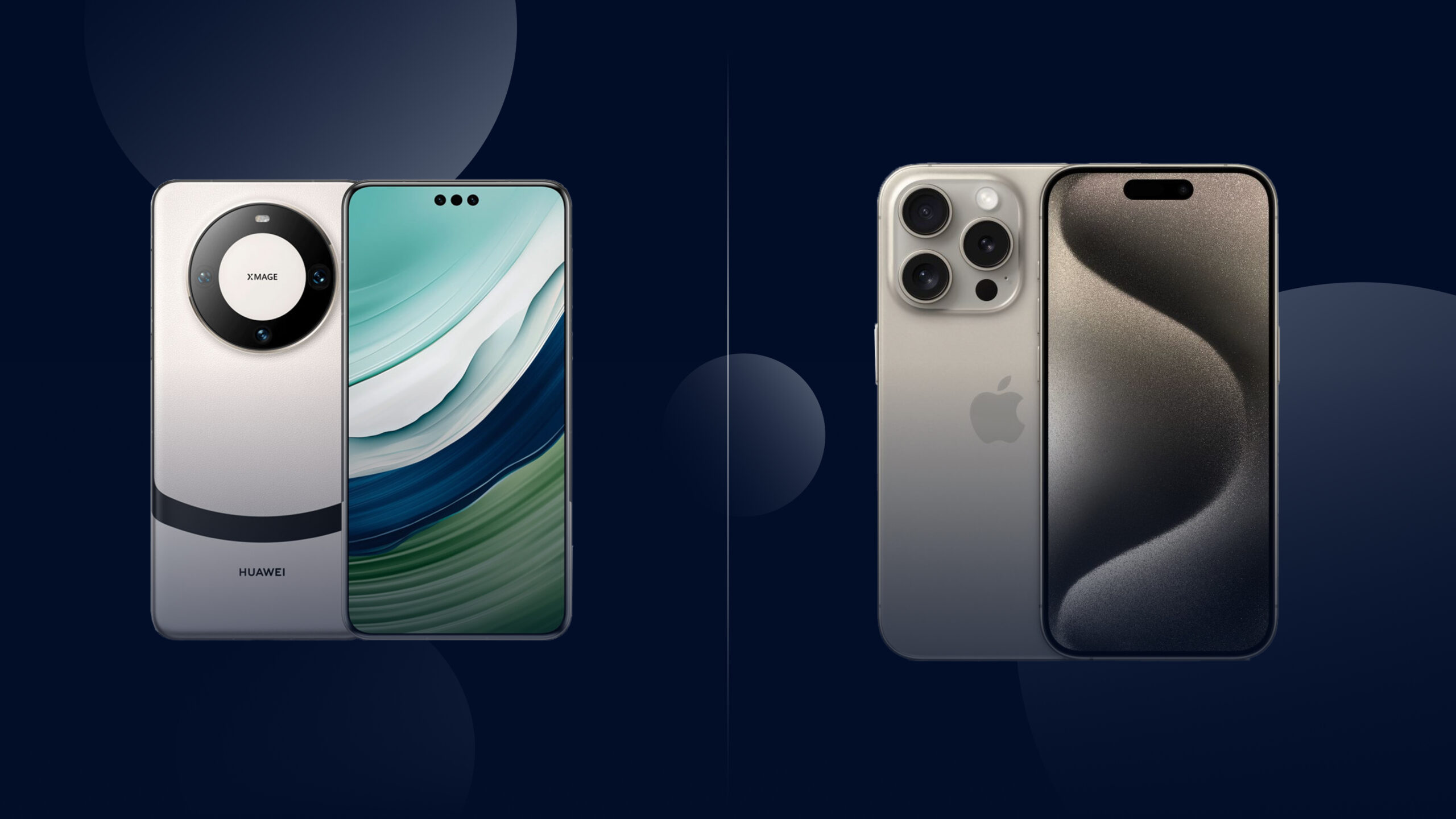 Huawei Mate 60 Pro vs Apple 15 PRO