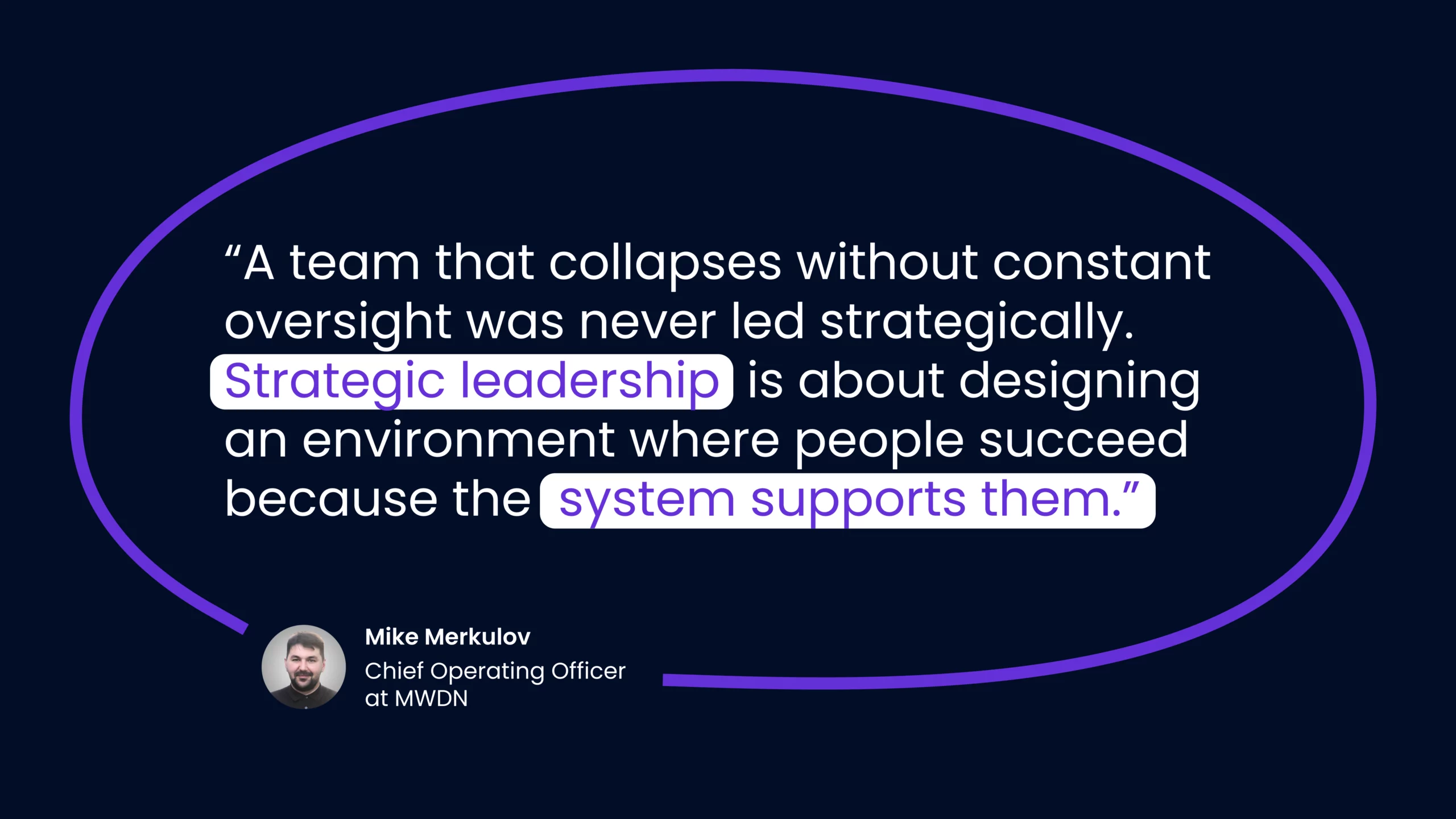 MWDN COO Mike Merkulov
