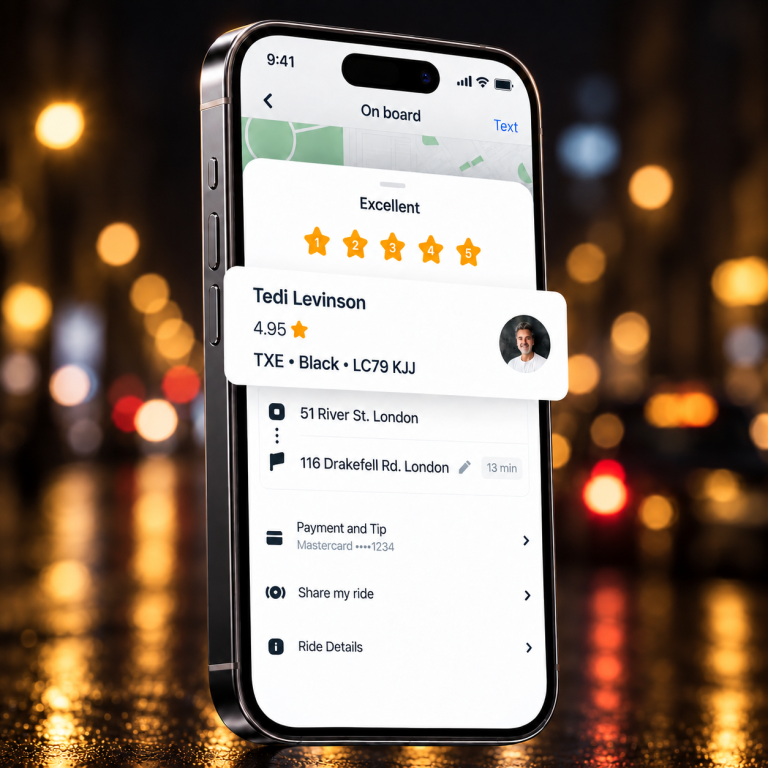 gett london taxi app
